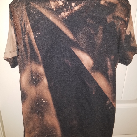 HOUSTON ROCKETS custom bleached women's tee size xl - Picture 2 of 2